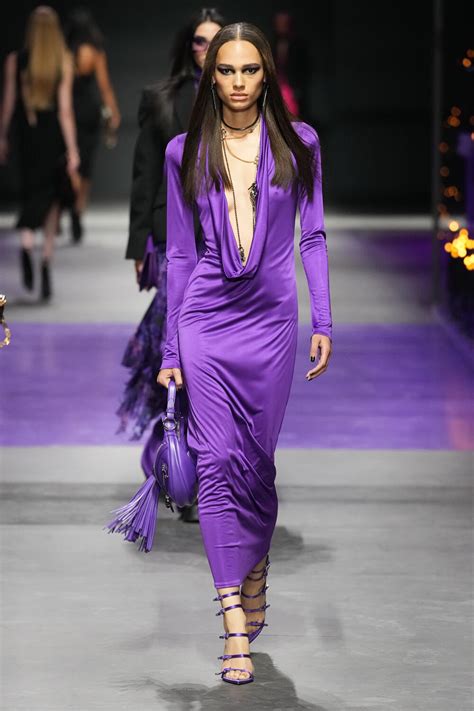 versace fashion show colourful|versace fashion week 2023.